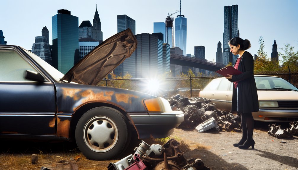 assessing junk car value