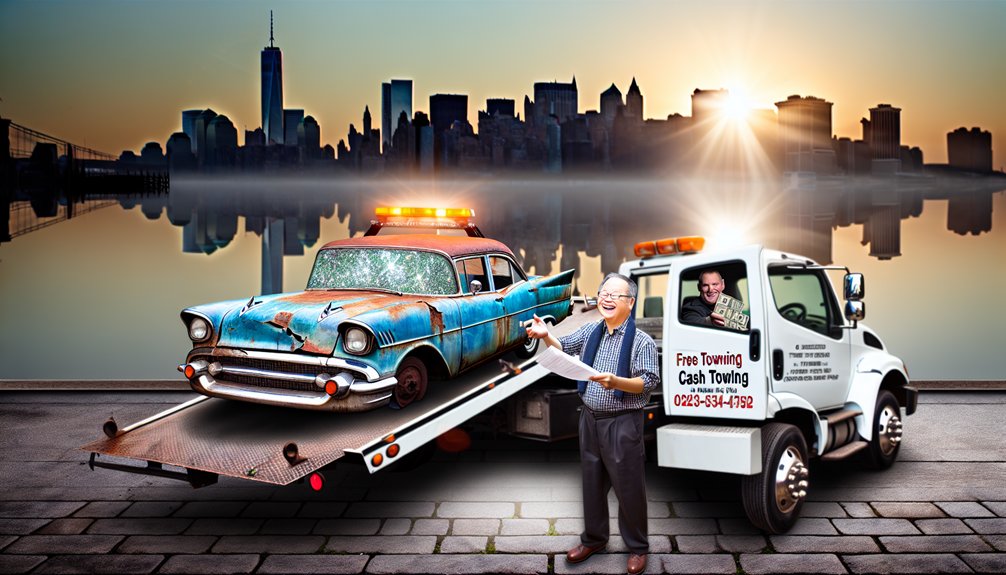free towing convenient pickup