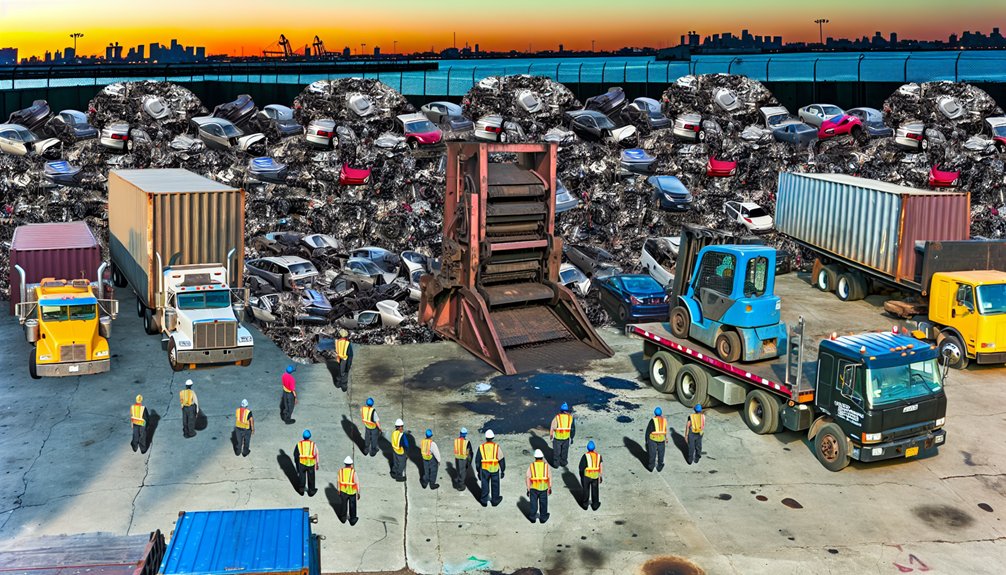 heavy machinery scrap removal
