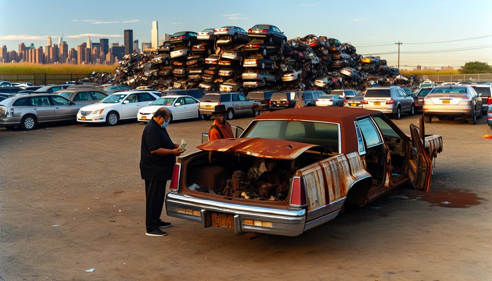 Which NYC Car Junk Yards Pay Most for End-of-Life Vehicles?