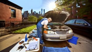 prepare vehicle for inspection