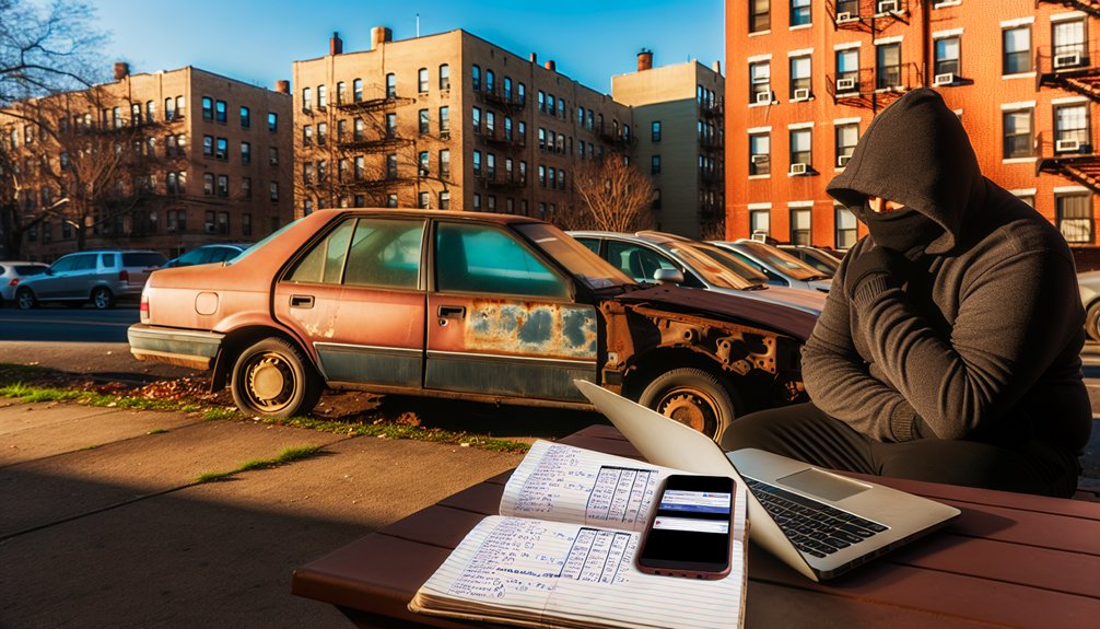 research junk car valuation